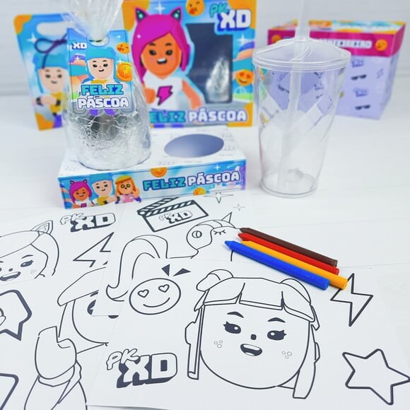 Leve + 13 Arquivo de Corte - Kit Páscoa (PK XD) 1