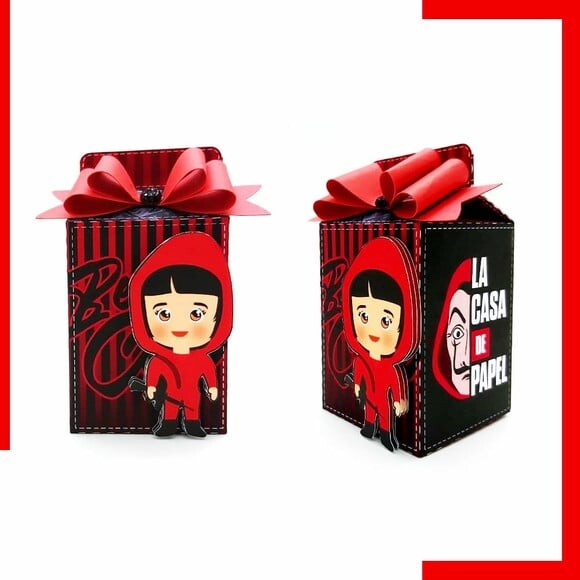 Leve + 13 Arquivo De Corte - La Casa De Papel 9