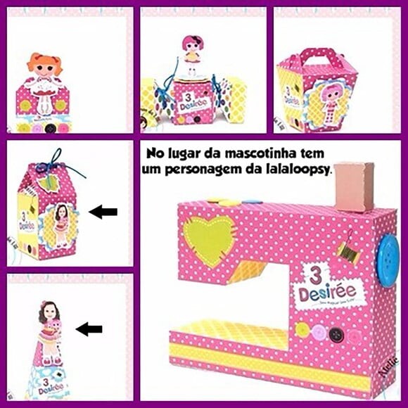 Leve + 13 Arquivo De Corte - Lalaloopsy 4