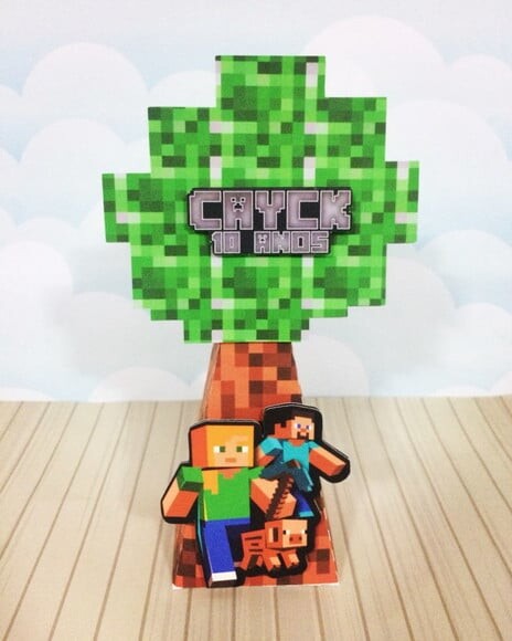 Leve + 13 Arquivo de Corte - Minecraft 16