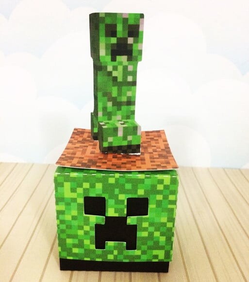 Leve + 13 Arquivo de Corte - Minecraft 16
