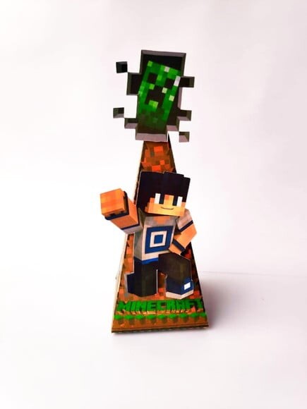 Leve + 13 Arquivo de Corte - Minecraft 5