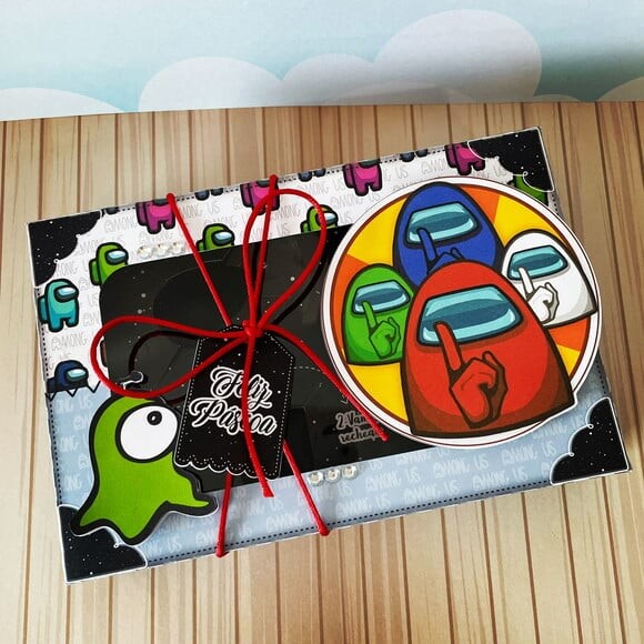 Leve + 13 Arquivo de Corte - Mini Confeiteiro (among Us) 1