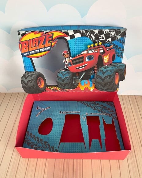 Leve + 13 Arquivo de Corte - Mini Confeiteiro (blaze Machine) 1