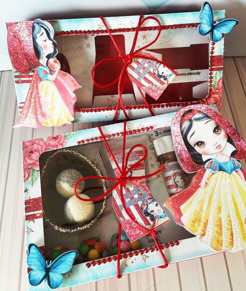 Leve + 13 Arquivo de Corte - Mini Confeiteiro (branca de Neve) 1