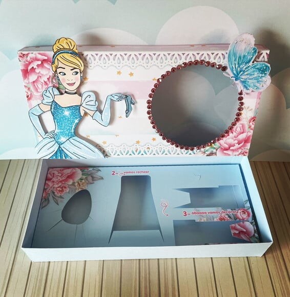 Leve + 13 Arquivo de Corte - Mini Confeiteiro (cinderela) 1
