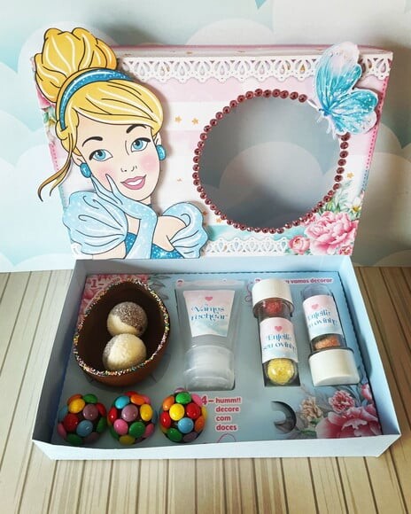 Leve + 13 Arquivo de Corte - Mini Confeiteiro (cinderela) 1