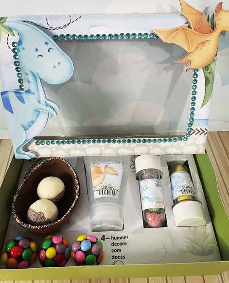 Leve + 13 Arquivo de Corte - Mini Confeiteiro (dinossauros) 3