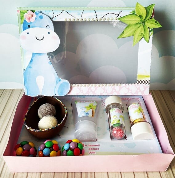 Leve + 13 Arquivo de Corte - Mini Confeiteiro (dinossauros) 4