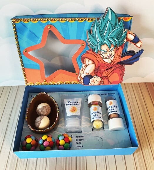 Leve + 13 Arquivo de Corte - Mini Confeiteiro (dragon Ball) 3