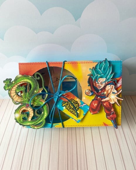 Leve + 13 Arquivo de Corte - Mini Confeiteiro (dragon Ball) 5