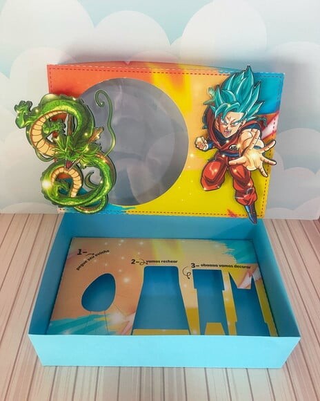 Leve + 13 Arquivo de Corte - Mini Confeiteiro (dragon Ball) 5