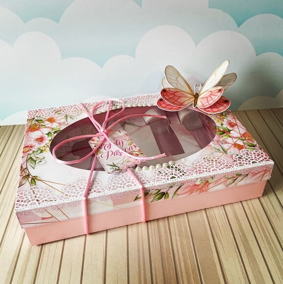 Leve + 13 Arquivo de Corte - Mini Confeiteiro (Floral) 1