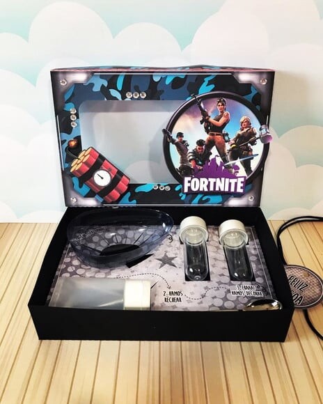 Leve + 13 Arquivo de Corte - Mini Confeiteiro (fortnite) 2