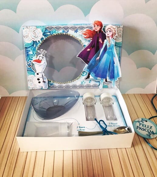 Leve + 13 Arquivo de Corte - Mini Confeiteiro (frozen) 2