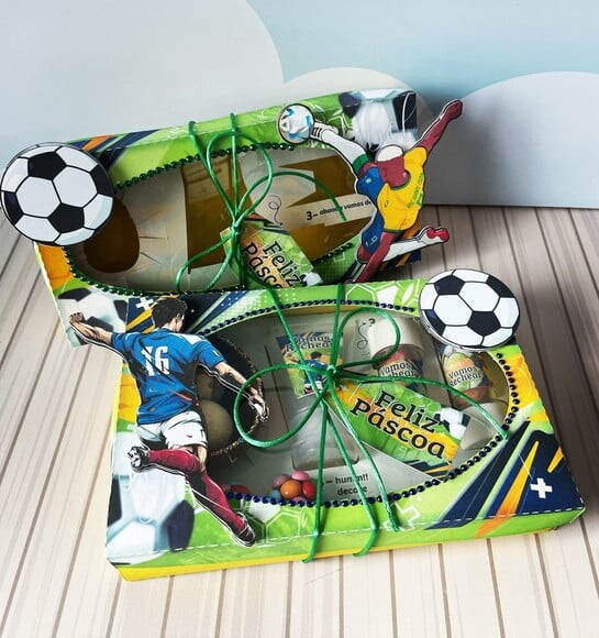 Leve + 13 Arquivo de Corte - Mini Confeiteiro (futebol) 1
