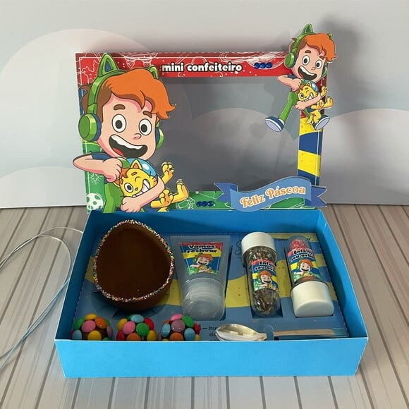 Leve + 13 Arquivo de Corte - Mini Confeiteiro (gato Galático) 1