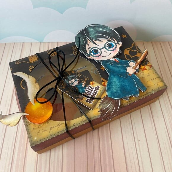 Leve + 13 Arquivo de Corte - Mini Confeiteiro (harry Potter) 1