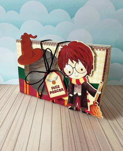 Leve + 13 Arquivo de Corte - Mini Confeiteiro (harry Potter) 2