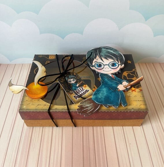 Leve + 13 Arquivo de Corte - Mini Confeiteiro (harry Potter) 1