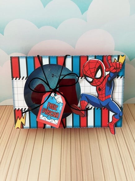 Leve + 13 Arquivo de Corte - Mini Confeiteiro (homem Aranha) 3