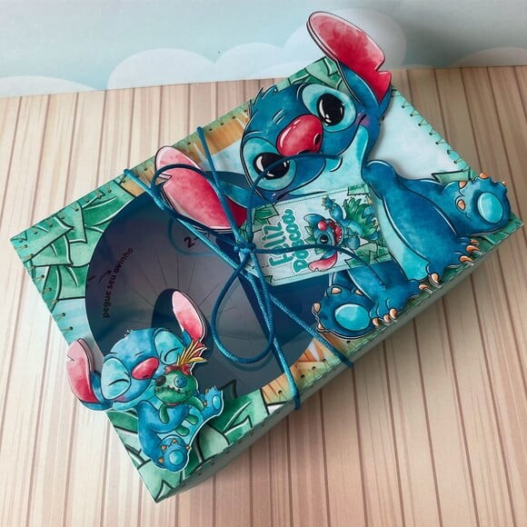 Leve + 13 Arquivo de Corte - Mini Confeiteiro (lilo e Stitch) 1