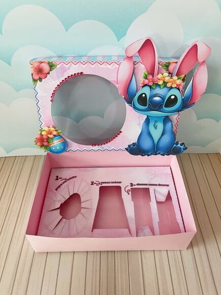 Leve + 13 Arquivo de Corte - Mini Confeiteiro (lilo e Stitch) 3