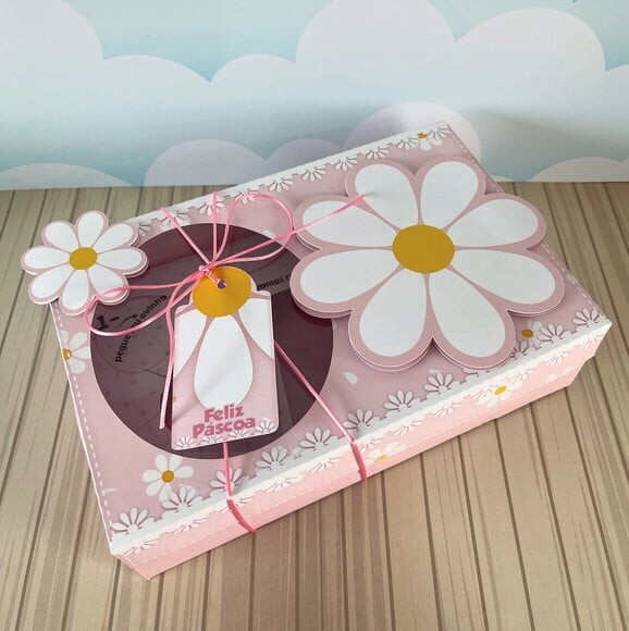 Leve + 13 Arquivo de Corte - Mini Confeiteiro (margaridas) 1