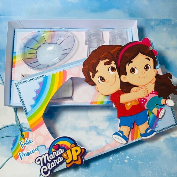 Leve + 13 Arquivo de Corte - Mini Confeiteiro (Maria Clara e JP) 