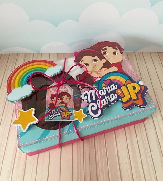Leve + 13 Arquivo de Corte - Mini Confeiteiro (maria Clara e Jp) 