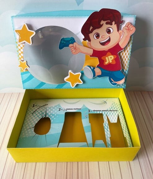 Leve + 13 Arquivo de Corte - Mini Confeiteiro (maria Clara e Jp) 