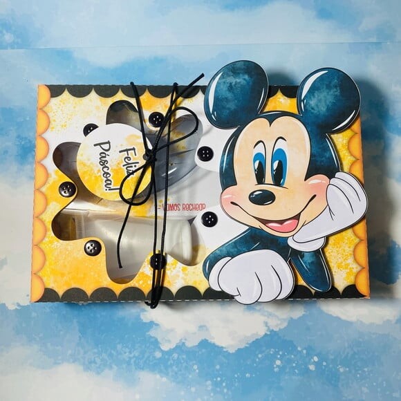 Leve + 13 Arquivo de Corte - Mini Confeiteiro (Mickey) 2