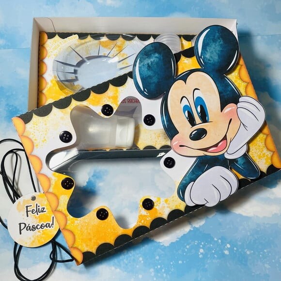 Leve + 13 Arquivo de Corte - Mini Confeiteiro (Mickey) 2