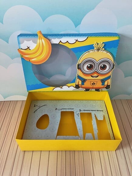 Leve + 13 Arquivo de Corte - Mini Confeiteiro (minions) 1