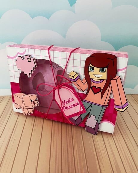 Leve + 13 Arquivo de Corte - Mini Confeiteiro (minecraft) 4