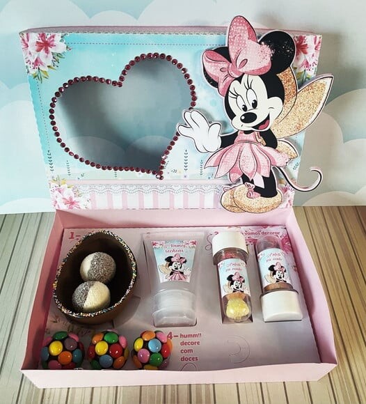 Leve + 13 Arquivo de Corte - Mini Confeiteiro (minnie) 5