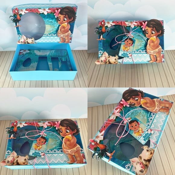 Leve + 13 Arquivo de Corte - Mini Confeiteiro (moana) 2