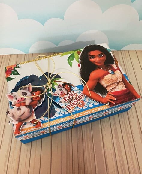 Leve + 13 Arquivo de Corte - Mini Confeiteiro (moana) 3