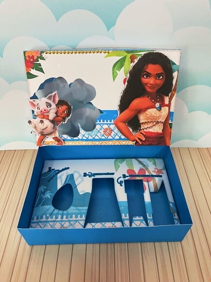 Leve + 13 Arquivo de Corte - Mini Confeiteiro (moana) 3