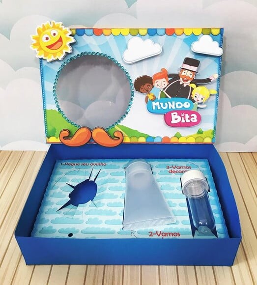 Leve + 13 Arquivo de Corte - Mini Confeiteiro (mundo Bita) 1