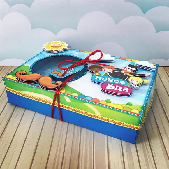 Leve + 13 Arquivo de Corte - Mini Confeiteiro (mundo Bita) 1