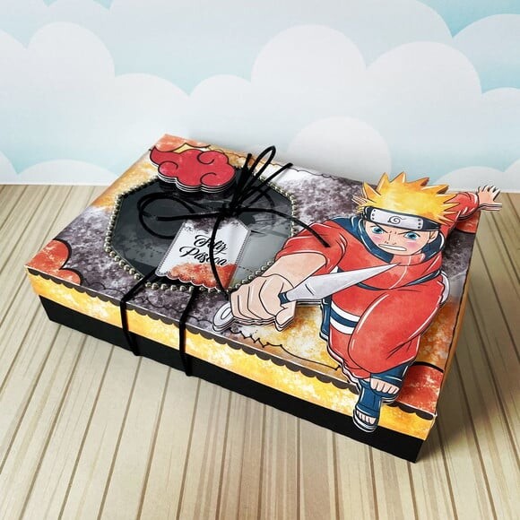 Leve + 13 Arquivo de Corte - Mini Confeiteiro (Naruto) 1