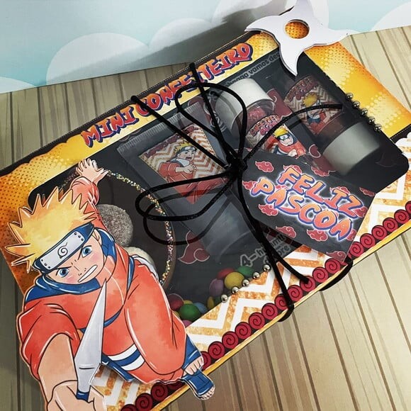 Leve + 13 Arquivo de Corte - Mini Confeiteiro (naruto) 2