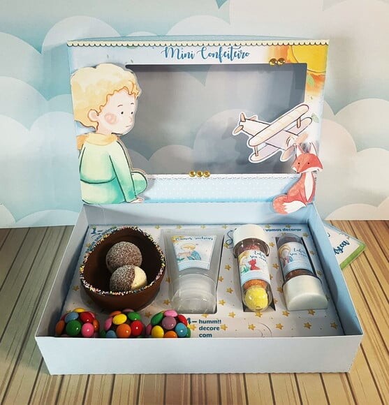 Leve + 13 Arquivo de Corte - Mini Confeiteiro (o Pequeno Príncip