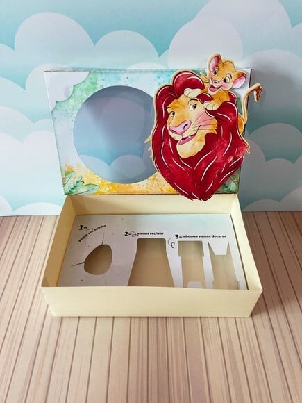 Leve + 13 Arquivo de Corte - Mini Confeiteiro (o Rei Leão) 3