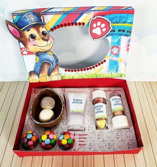 Leve + 13 Arquivo de Corte - Mini Confeiteiro (patrulha Canina) 2