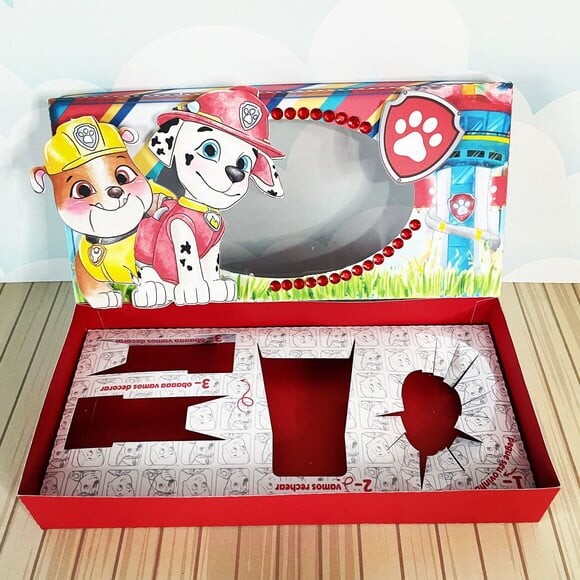 Leve + 13 Arquivo de Corte - Mini Confeiteiro (patrulha Canina) 2
