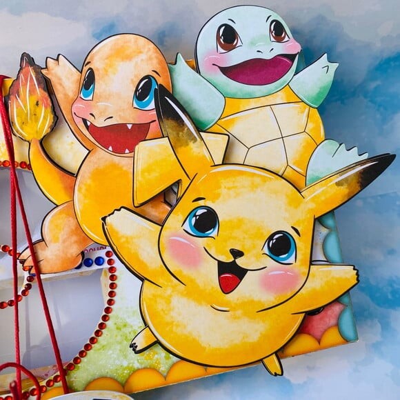 Leve + 13 Arquivo de Corte - Mini Confeiteiro (Pokemon) 1
