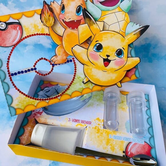 Leve + 13 Arquivo de Corte - Mini Confeiteiro (Pokemon) 1