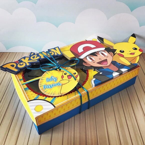 Leve + 13 Arquivo de Corte - Mini Confeiteiro (pokemon) 2